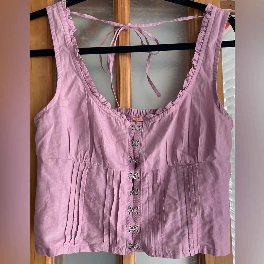 Free People corset top NWOT